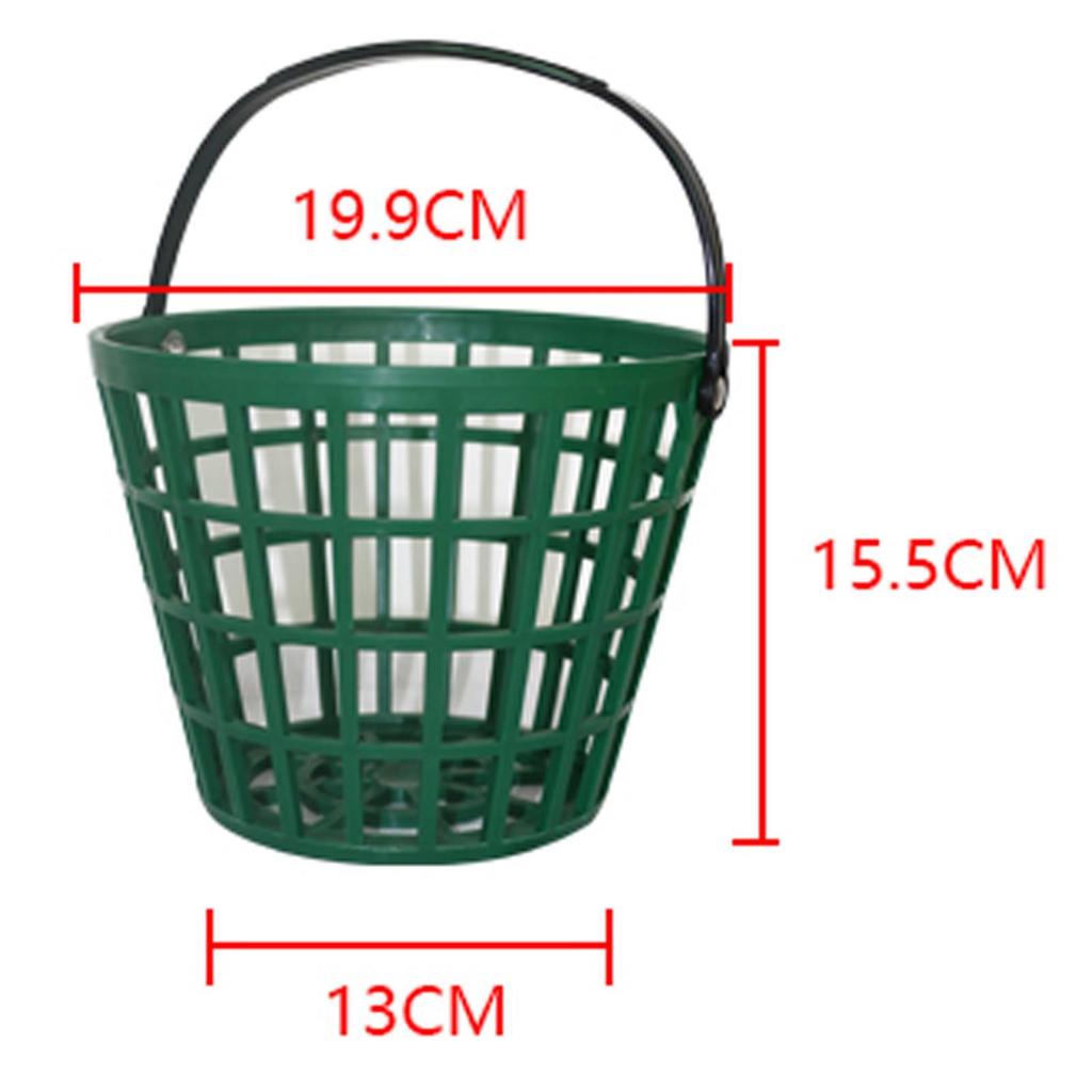 Golf Ball Storage Basket with Carry Handle for Indoor And Outdoor Use