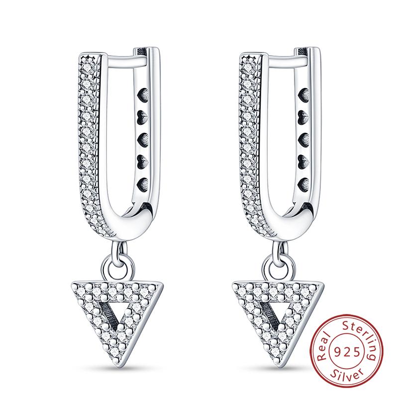 Inlaid Zircon Earrings 925 Silver Minimalist Butterfly Dragonfly Cute Claw Hoop Earrings Women Exquisite Party Jewelry