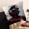 Anime B-Berserk Guts And Griffith Cushion Cover Inches Farmhouse Decor Home Throw Pillow Covers For Couch Decorations