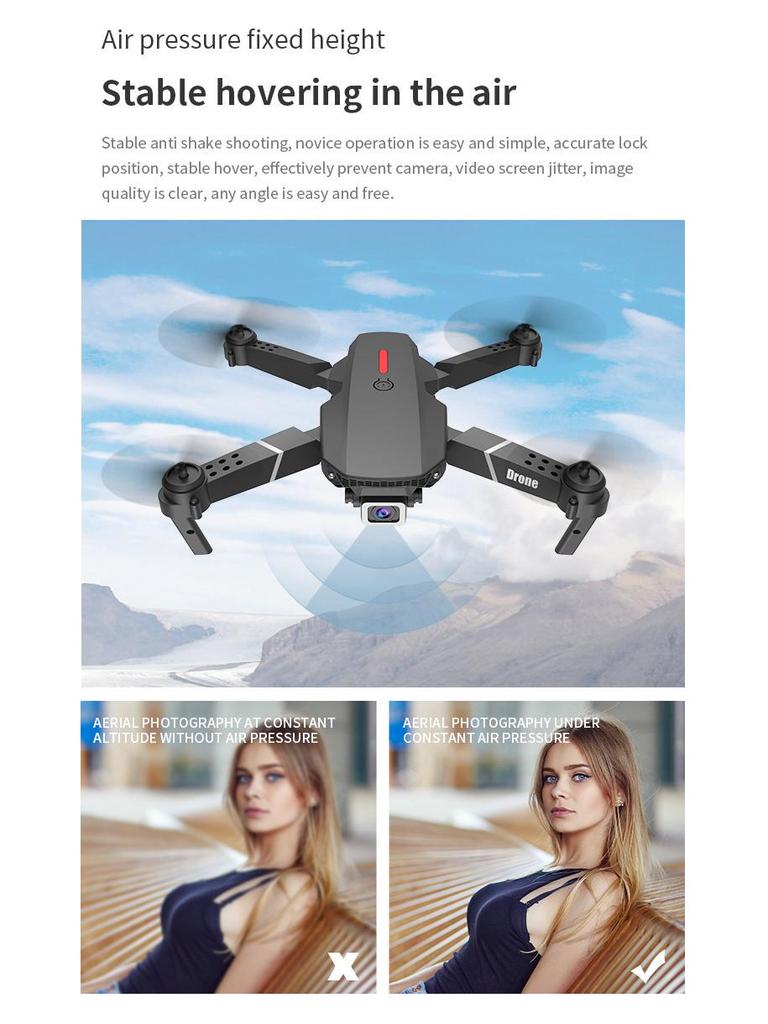 Remote Control Mini Drone Airplane Toy for Kids - Perfect for Outdoor Parent-Child Activities