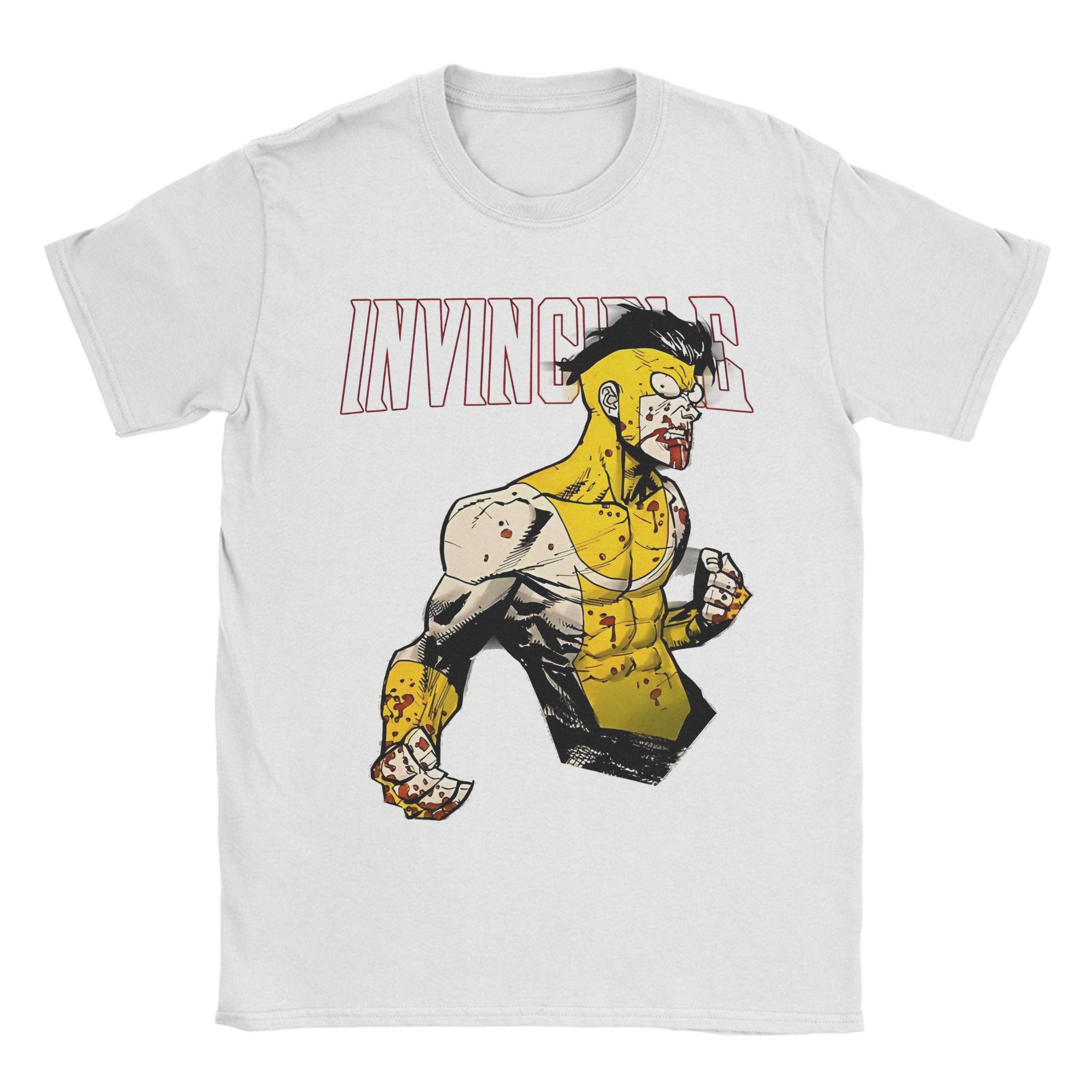

2026 Fashion Invincible Hero Unisexga New Arrival Oversized Y2K T Shirts for Unisex Women 100 Cotton High Quality Soft T Shirt Clothes 4XL