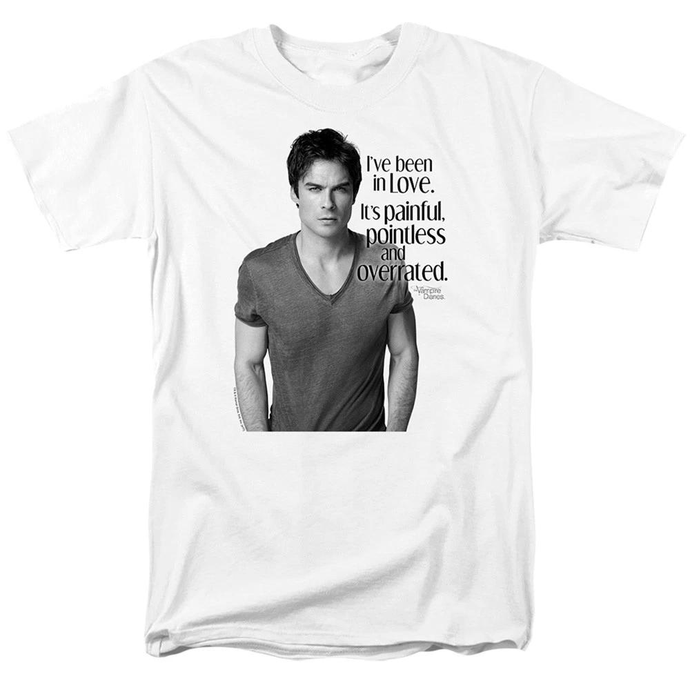 The Vampire Diaries - In Love - Unisex Short Sleeve Children s T-shirt - White 140