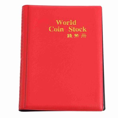 Neues Design, 120 Taschen, 10 Seiten, Weltmünzen-Aufbewahrungsalbum, Geldsammelbuch