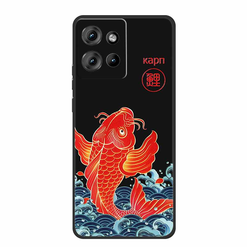 3D Emboss Case For Motorola Edge 50 Neo S50 G75 G15 Power Edge 60 Stylus Fusion Phone Case Shockproof Silicone Soft Back Cover