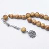 Middle Eastern 33-Bead Handheld Rosary Bracelet, 12mm, for Men and Women