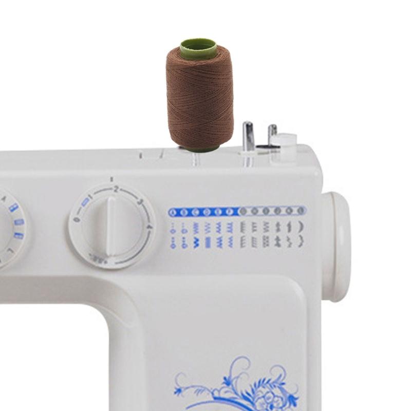 Practical Polyester Thread for Sewing Machines 8 Vibranting Color Heat Resistant Safe Materials