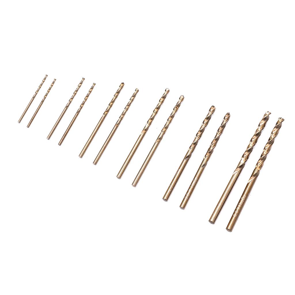 HSS M35 Cobalt Drill Bit 1-3.5mm 135 Degree Accessories Auger Heat Resistance Set Handheld Drill Press New Practical