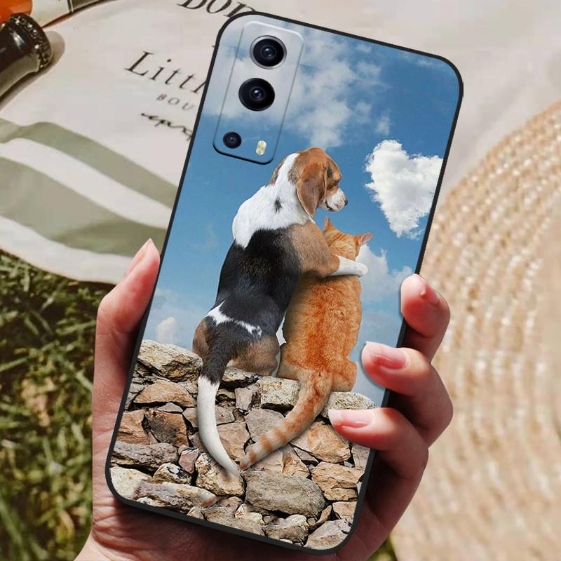 For Coque Vivo Y72 5G Case Silicon Back Cover Phone Case For Vivo Y72 5G Cases Soft Bumper Funda for Vivo Y 72 5G 6.58" Shells