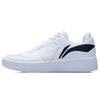 Li Ning Street Player Comfortable Low Top Skateboard Shoes Unisex White Blue AGCQ251-6