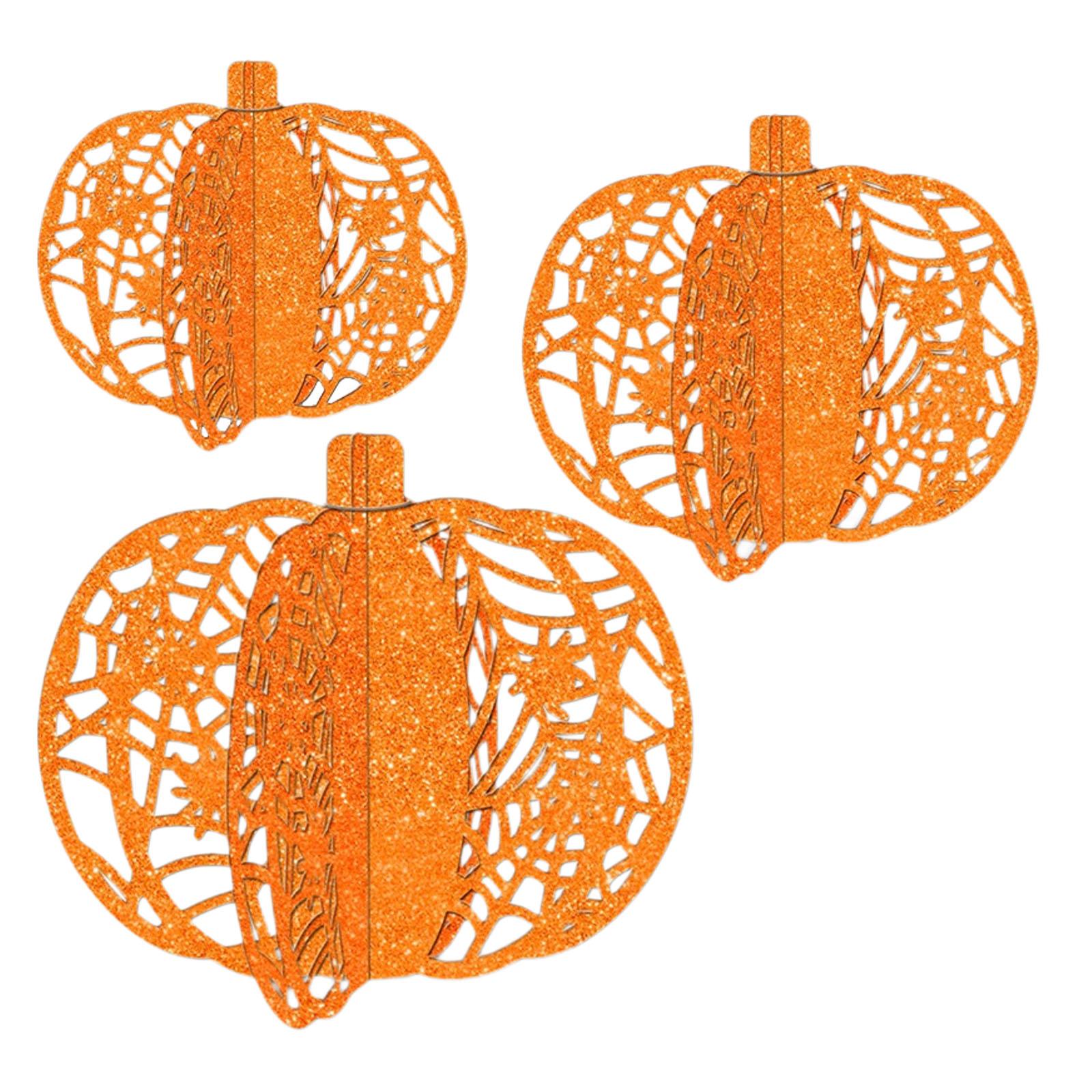 

3Pcs Pumpkins Decorations Decorative Pumpkins,DIY Crafts Artificial Pumpkins Ornaments for Desktop Fall Thanksgiving
