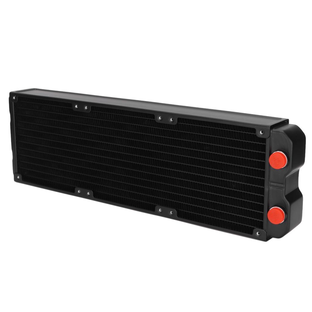 Aluminum Heat Sink 360mm Pagoda Mouth Water Cooled Aluminum Radiator Ten Rows of Tubes