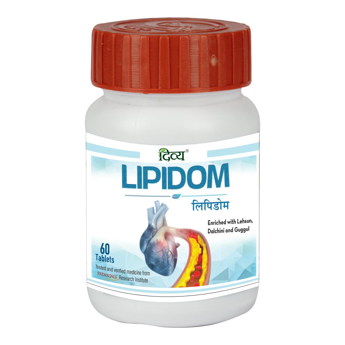 

Divya Lipidom Tablet 60 N, Patanjali