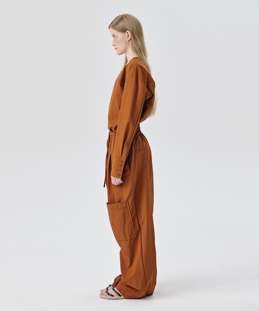 WNDERKAMMER String Tunnel Pants_Brick