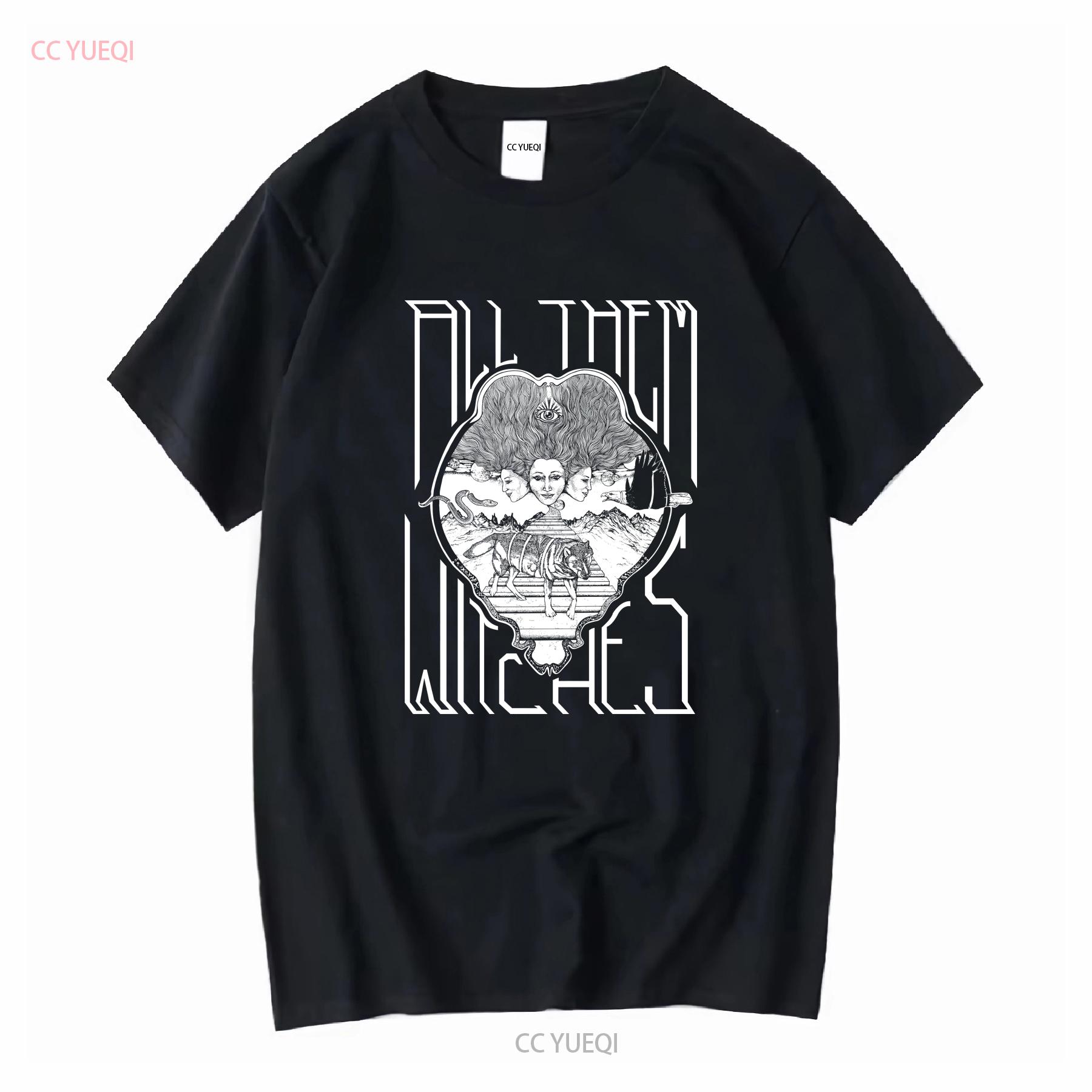 

All Them Witches Witch T Shirt S M L XL 2XL 3XL long or short sleeves vintage Washed Breathable streetwear Stretched fashion 4XL
