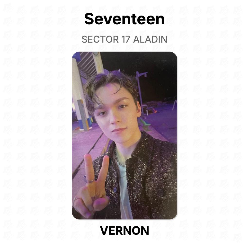 Seventeen SECTOR 17 ALADIN Official Photocard