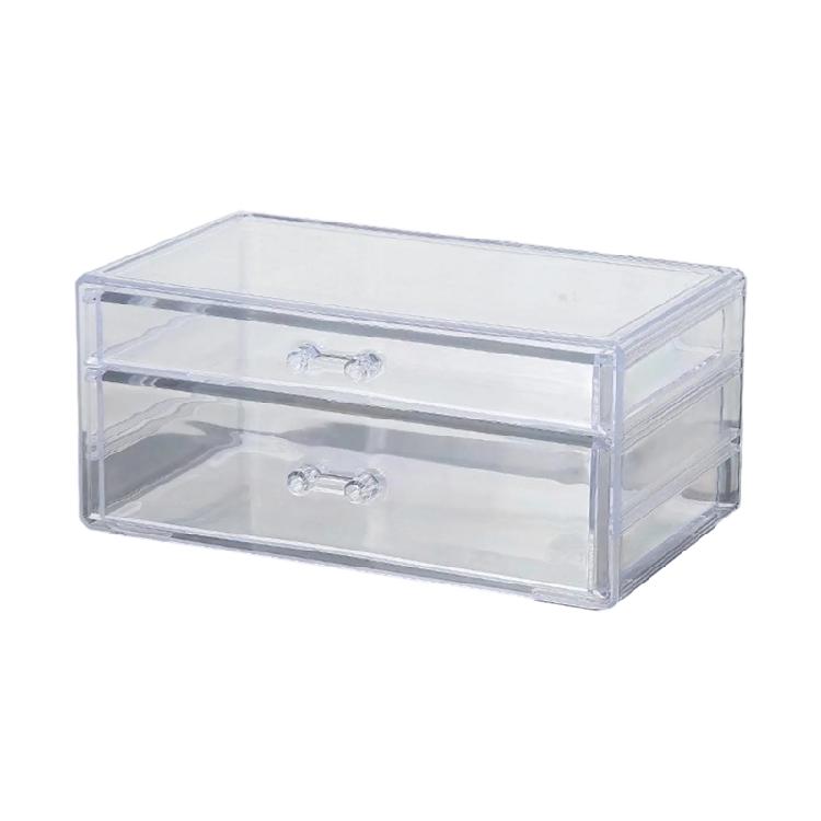 Space Saving Acrylic Makeup Storage Drawers Multi Drawer Acrylic Organizers for Neat Storage of Cosmetics and Jewelry