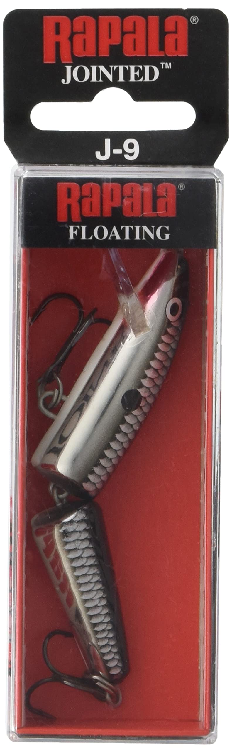 

Rapala Minnow Floating Jointed 11cm 9g Chrome CH Lure J11-CH