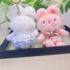 Charming Rabbit Plush Keychain Lovely Bunny Bag Pendant Cute Soft Toy For Ages All