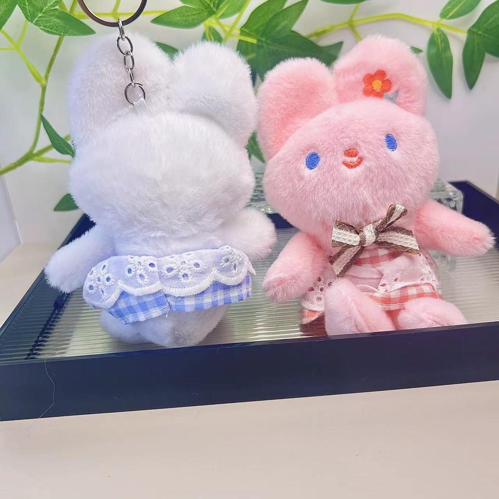 Charming Rabbit Plush Keychain Lovely Bunny Bag Pendant Cute Soft Toy For Ages All