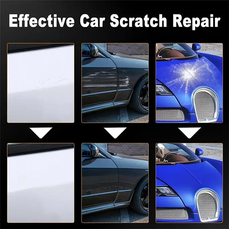 NEW 120ML Scratch Repair Wax - Quick Scratch Removal for Cars, Multi-functional Polishing Protection Wax, for Minor Scratch Repa