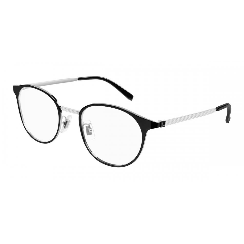 

Dunhill Du0044o 006 Unisex Eyeglasses Black Silver/50
