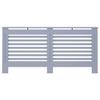 Radiator Cover Anthracite 172 x 19 x 81.5 cm MDF