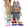 (Shoes Only)17Cm Labubu Accessories Shoes Dolls Can Wear Shark Slippers Fun And Stylish Casual Shoes For Playtime