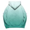 Ladies' Gradient Printed Bow Long Sleeved Loose Fitting Headband With Rope Hooded Sweatshirt Top
