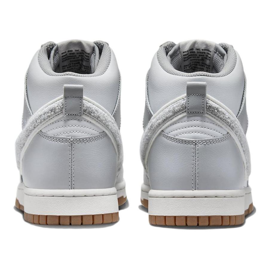 Nike Dunk High 'Chenille Swoosh   Light Smoke Grey' DR8805-003