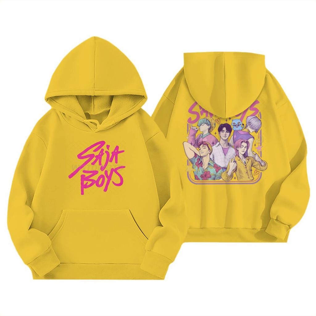 KPop Lovci démonů Dětské mikiny Dívčí oblečení Dětský film Nová mikina s dlouhým rukávem Pulovr K-Pop Lovci démonů Neformální topy