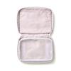 Francfranc Classic Flower Hanging Pouch, Large, Light Pink, Water-Repellent, Travel