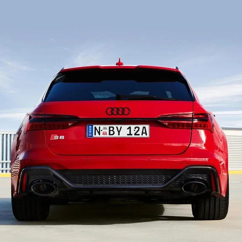 Car ABS Letter Emblem Fender Trunk Rear Sticker Accessories For Audi S3 S4 S5 S6 S7 S8 Sline A3 A4 TT Q5 Q7 RS3 A4L A5 A6L Q5L