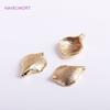 14K Gold Plated Calla Beads Caps High Quality Brass Metal Flower Tassel Caps DIY Jewelry Making Accessories