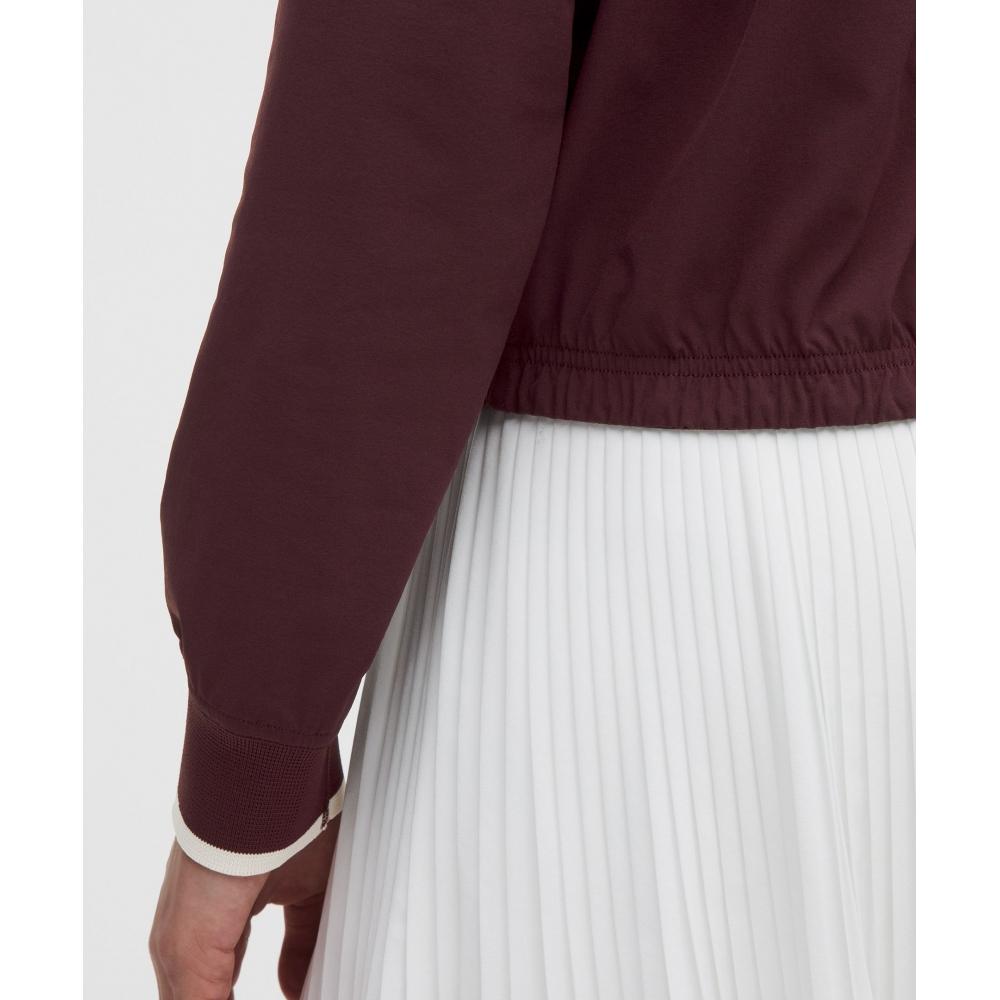 Lululemon Court Rival Tennis Track Jacket Goodnight Plum Goodnight Plum