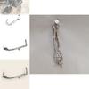 Artistic Creative Motorcycle Kickstands Quirky Alloy Stand For Home Decoration Silver