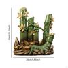 Bamboo Statue Desktop Ornament Sculpture Creative Art Decoration Collectible for Office Desk