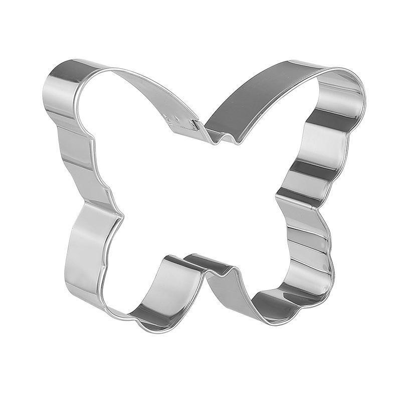 17-Piece Stainless Steel Cookie Cutters: Easter & Ocean Cartoon Series