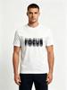 Unisex Trendy Letter Print Round Neck T-Shirt, a Must-Have for Fashion Enthusiasts! Gradient FOCUS Design, Ultra-Cool St
