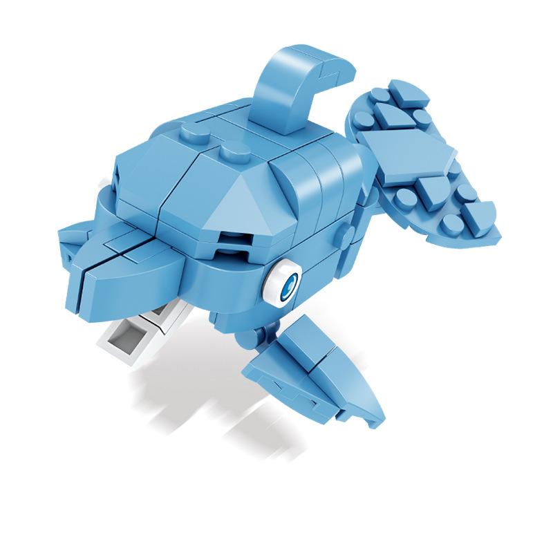 

Новые морские животные строительные блоки модель лобстер животное головоломка сборка мелких частиц детские игрушки наука и образование подарки No box