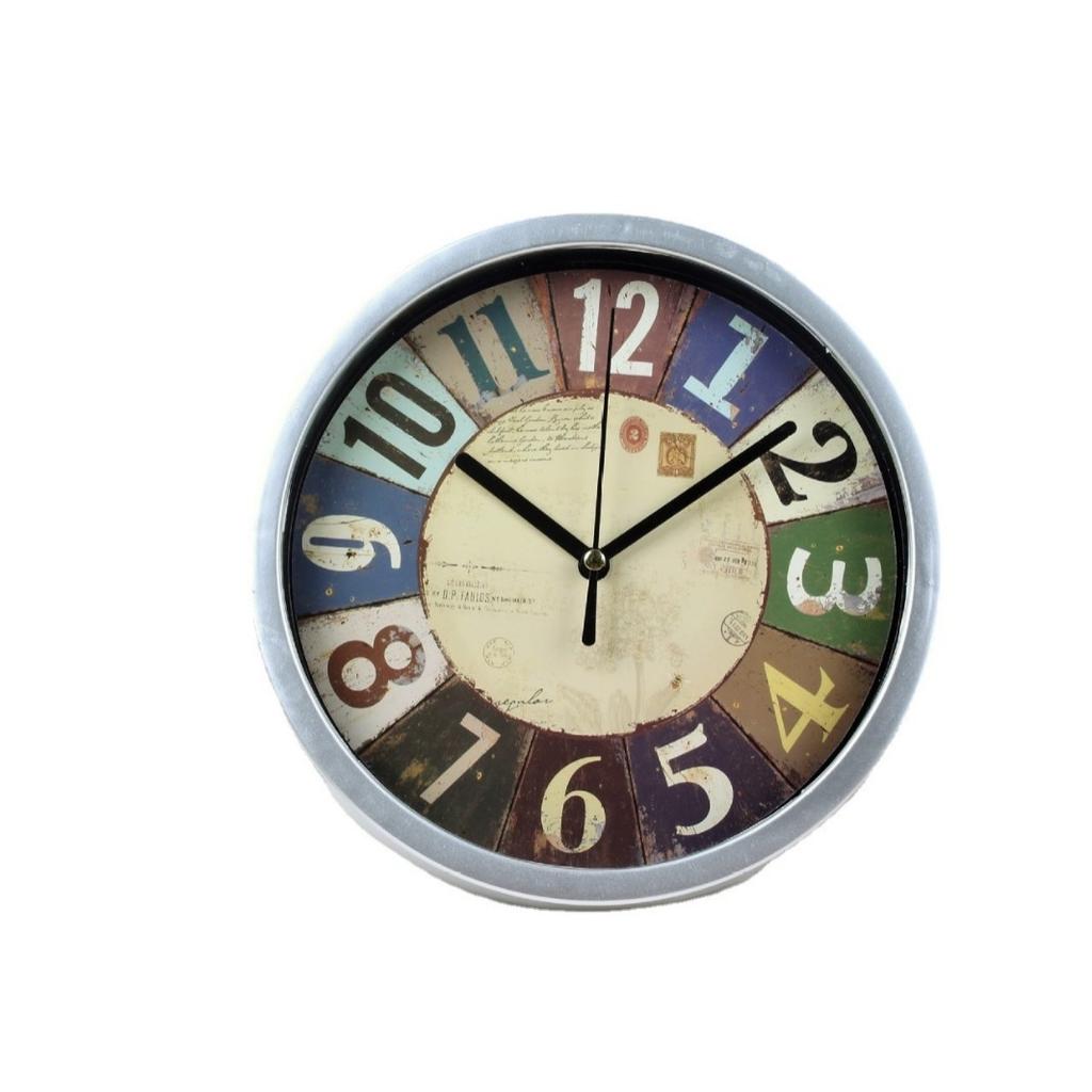 Resurrection Silent Wall Clock Quartz Wall Clock Living Room Simple European Antique Wall Watch Rural Industrial Style Ancient Rome