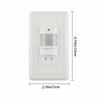 100-240V Auto On/off Motion Sensor Switch Infrared Pir Occupancy Vacancy Wall Lamp With Power