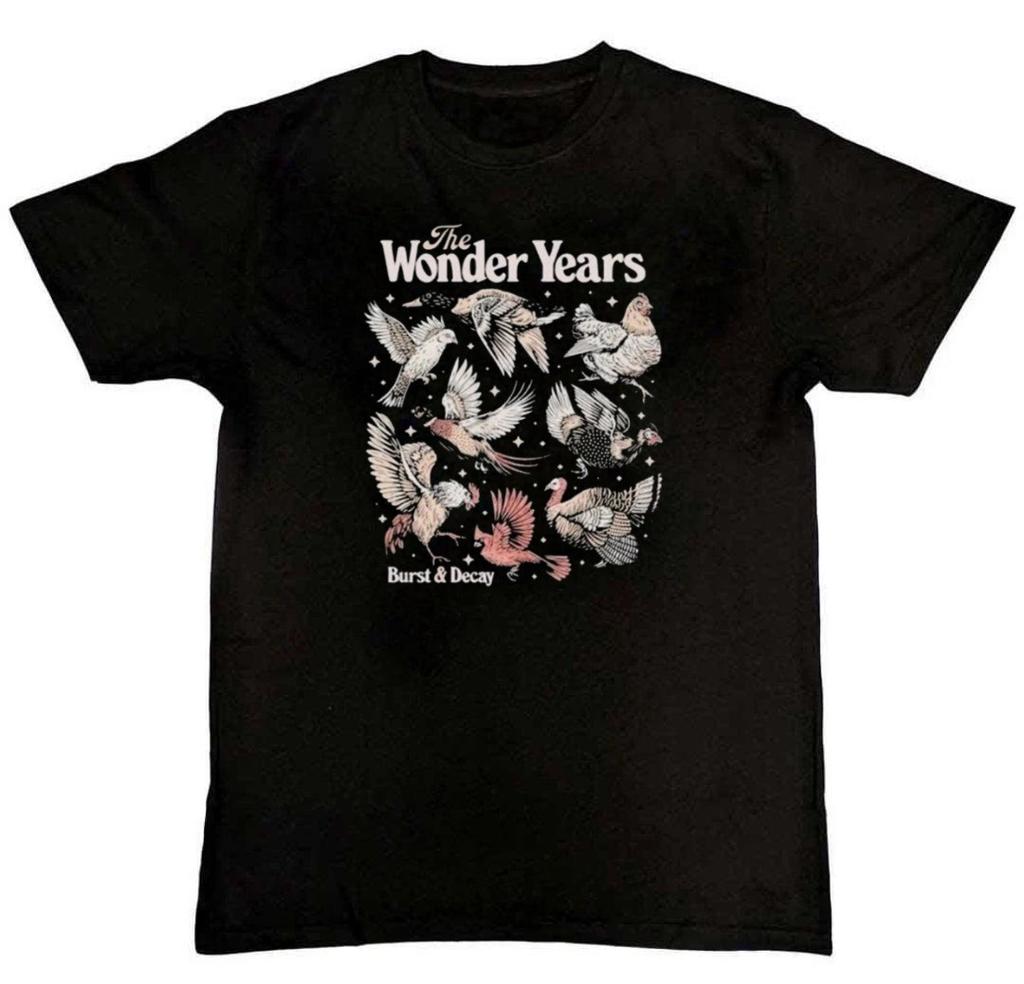 The Wonder Years Band Tour Graphic Print Mens T-Shirt S-4XL