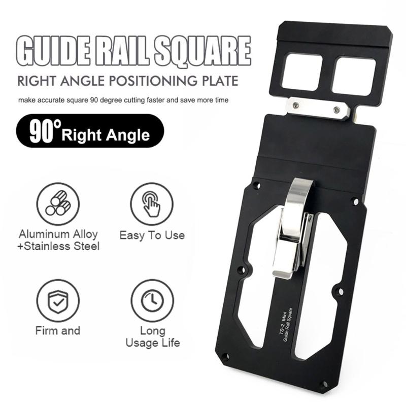 Heavy Duty Antislip High Accuracy Aluminum Alloy Circular Cutter Track with Universal Tool Compatibility and Safety Lock