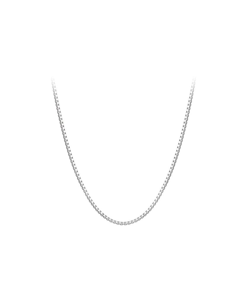 Didier Dubot Silver Chain Necklace Jdynt6S12Xx
