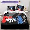 Knights  3pcs Bedding Set Duvet Cover Closure Includes 1 Duvet Cover & 2 Pillowcases for All Seasons Bedroom Home Dorm Decor