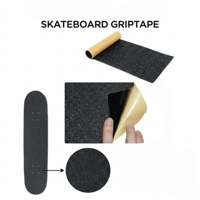 Anti Slip Longboard Sandpaper Skateboard Grip Tape Wear Resistant Skateboard Grip Sticker Board Surface Cover Accessories