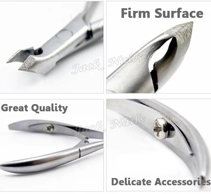 Professional Stainless Steel Cuticle Nail Nipper Clipper Nail Art Manicure Pedicure Care Trim Plier Cutter Beauty Scissors Tools