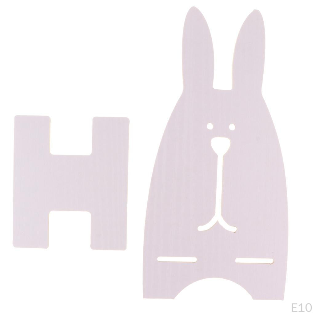 Cute Rabbit Wooden Phone Stand Mount Desk Holder For