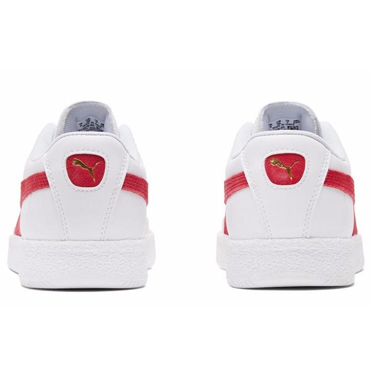 PUMA Oslo-City Casual Board Shoes White/Red Men's 374976-05
