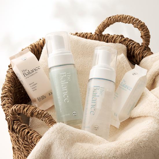Good Feel The Balance Biome Feminine Cleanser Foam/Cleansing Tissue